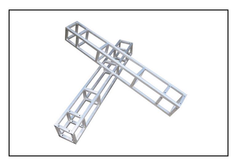 Metal Frame Stand with Custom Backdrop